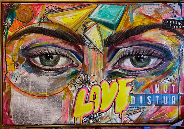 ''See Love'' Painting